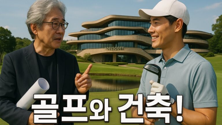 골프장에서 건축 강의까지? 아델스코트CC 라운딩 후기