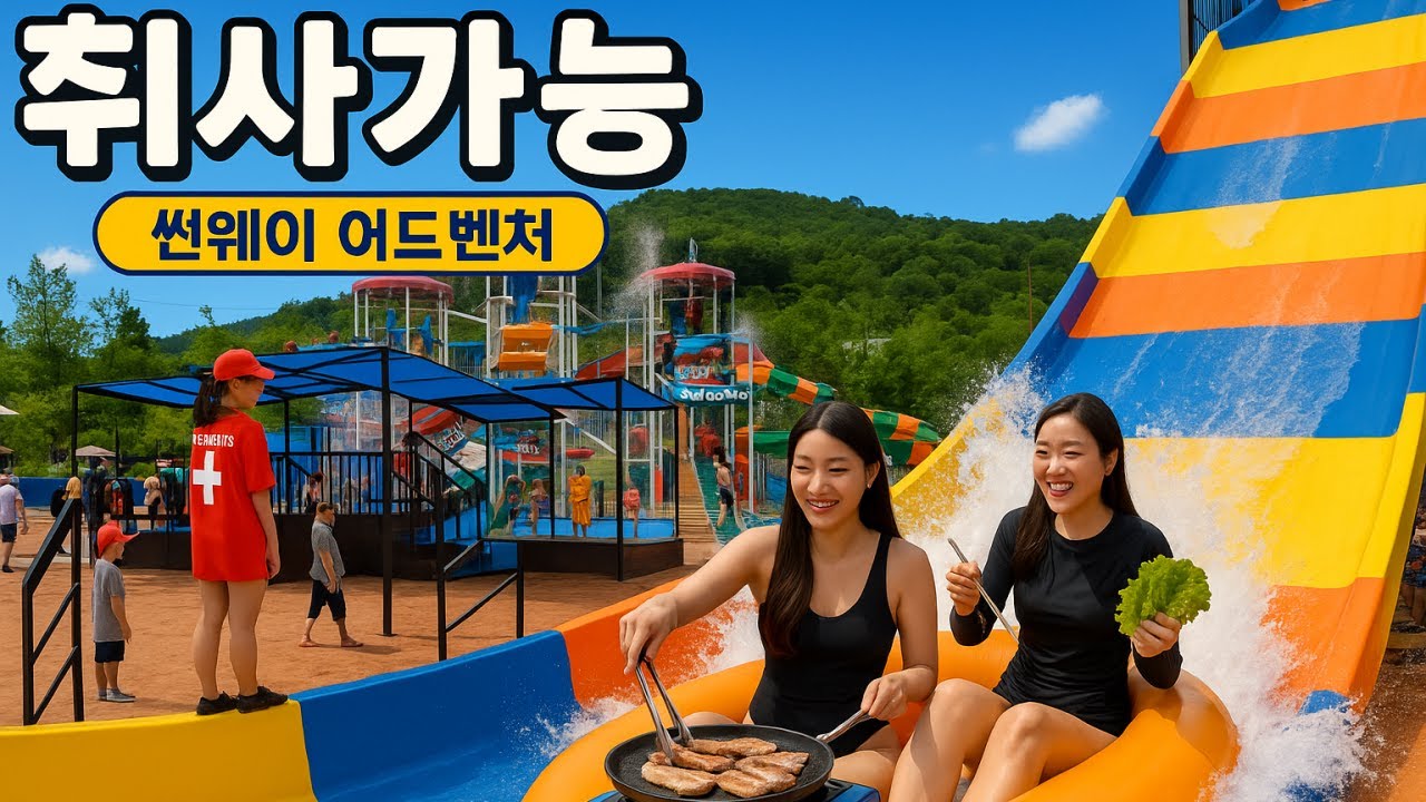 워터파크에서 바비큐까지! 순창 썬웨이 어드벤처 찐 후기