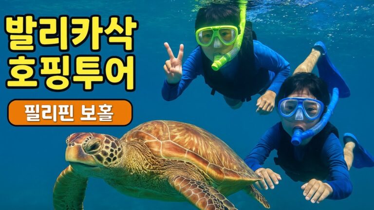 [E3] 보홀 발리카삭 호핑투어 | 망고빙수, 불쇼, 과일가게